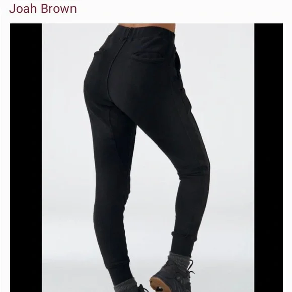 ☄️SOLD☄️JOAH BROWN Limited Edition Stadium Jogger Black S/M - Picture 3 of 7